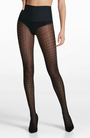 Houndstooth Sheer
