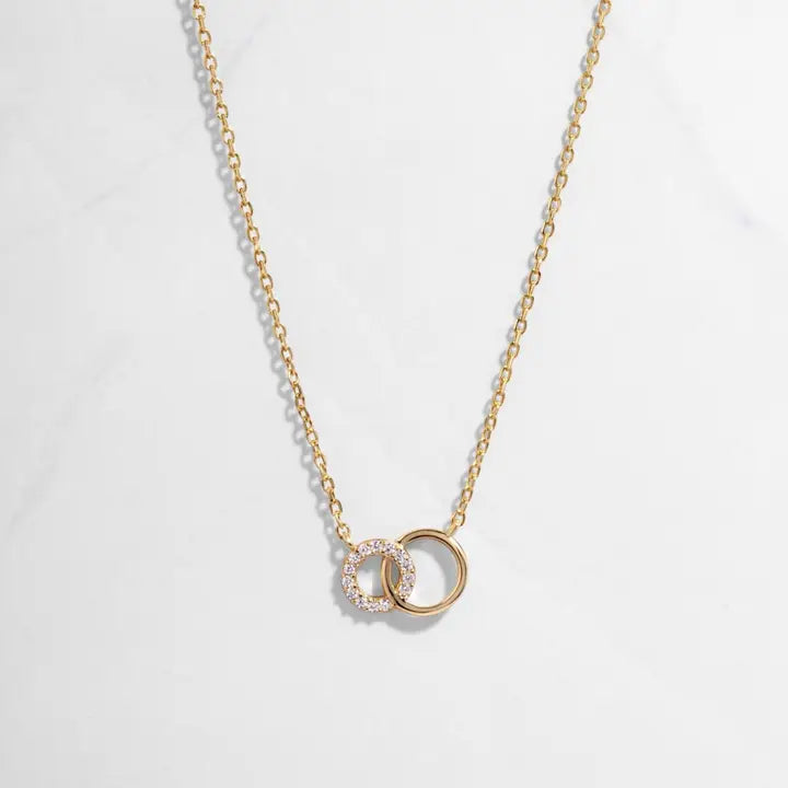Circle Gold Necklace