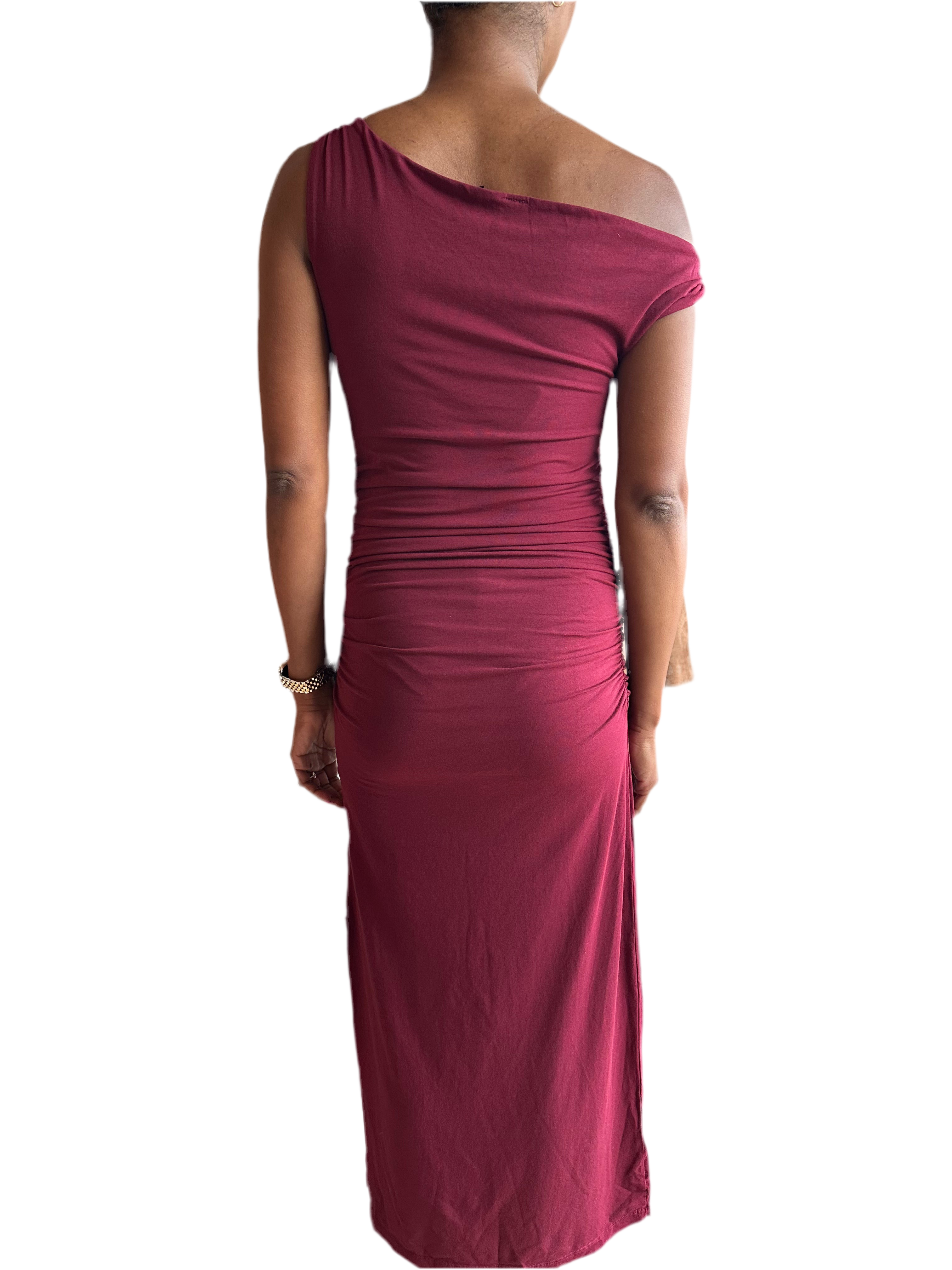 Twistoff Shoulder Dress