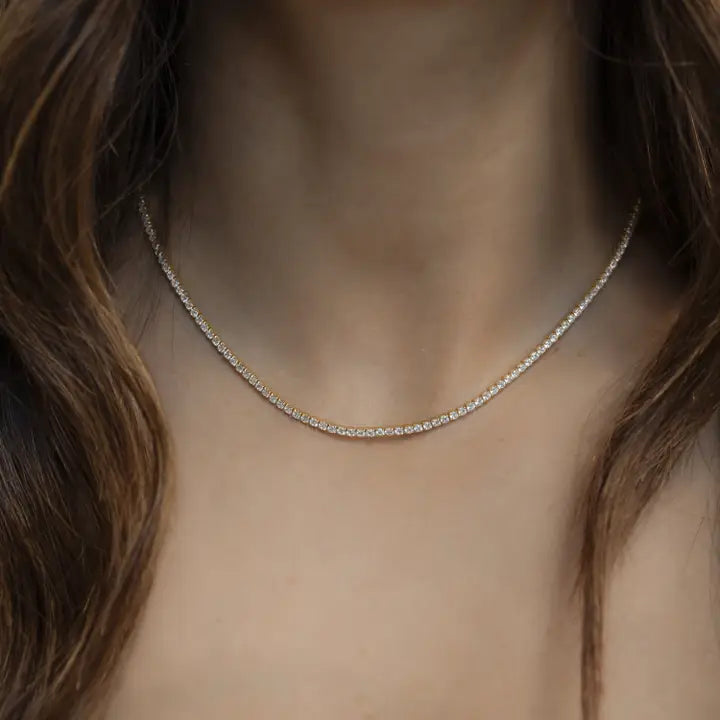 Dainty Tennis Necklace