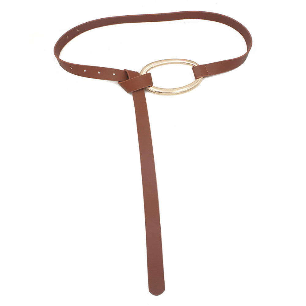 Oval Looped Belt