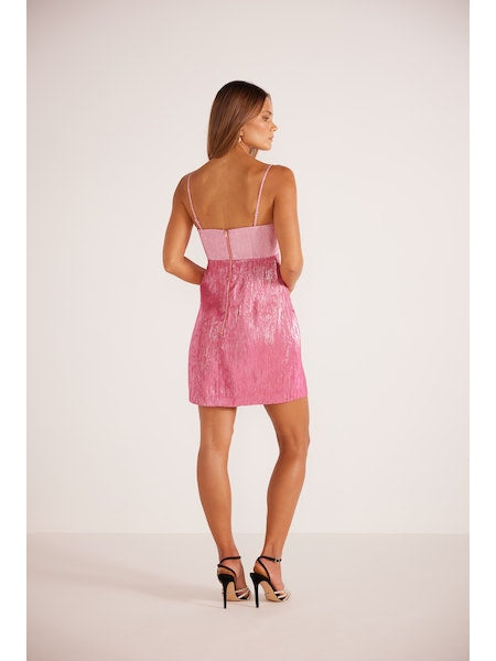 Vida Mini Dress in Pink