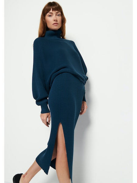 Zion Maxi Skirt in Azure