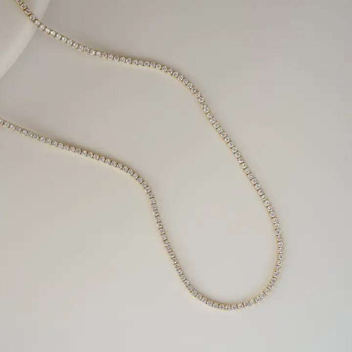 Dainty Tennis Necklace
