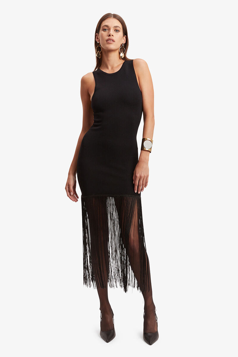 Tassel Knit Dress