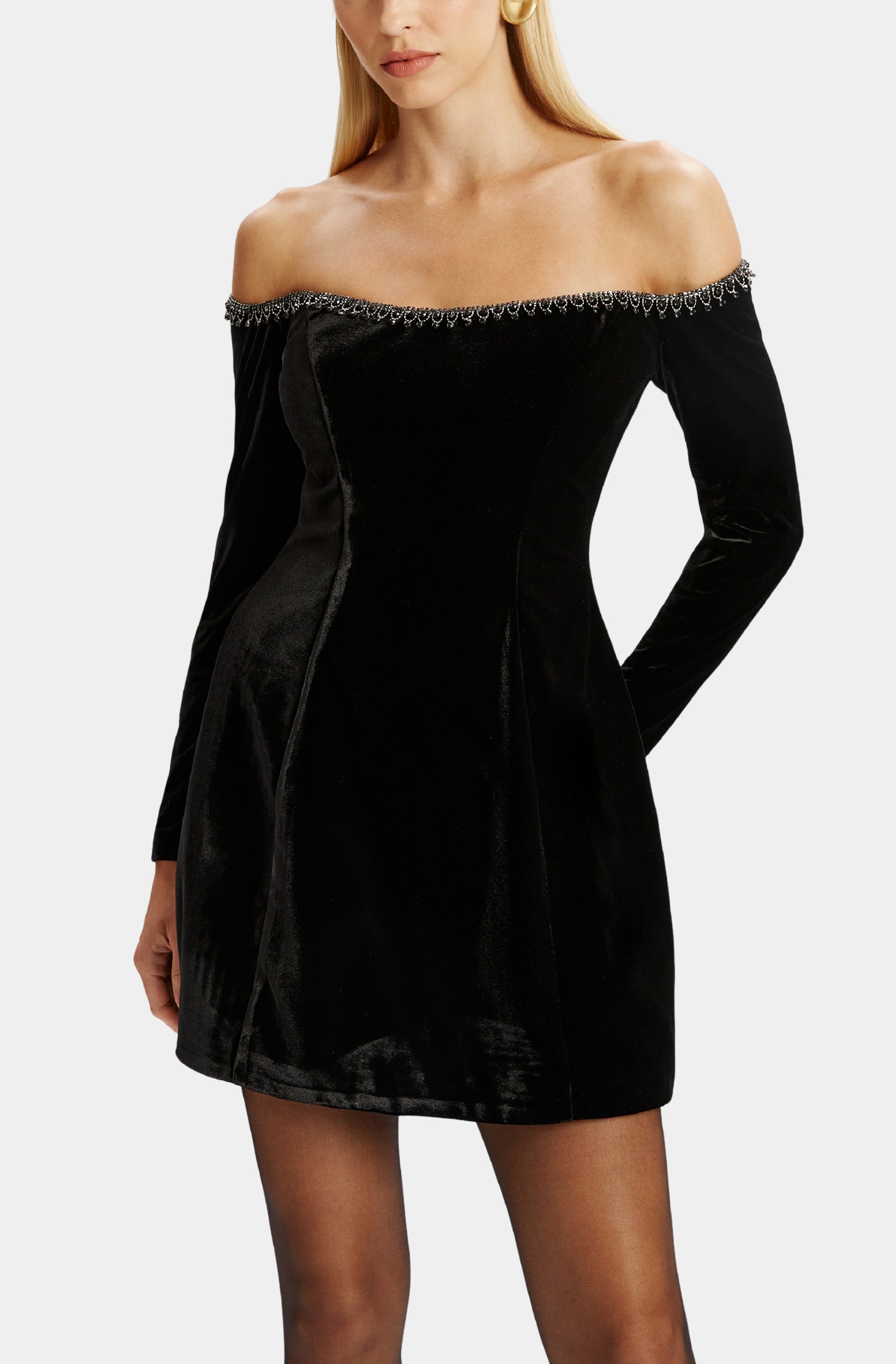 Nadene Trim Hourglass Dress