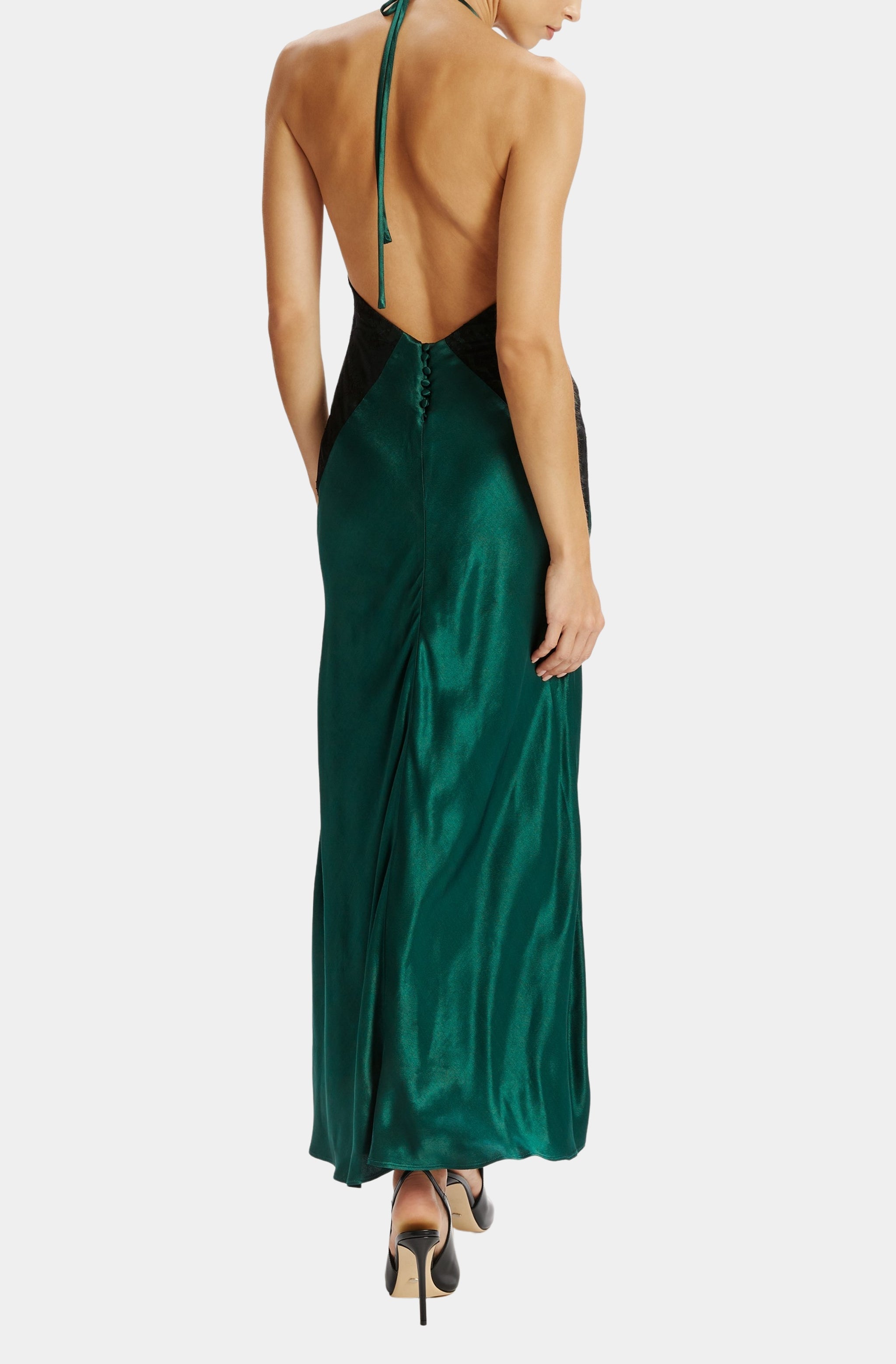 Estrella Halter Maxi Dress