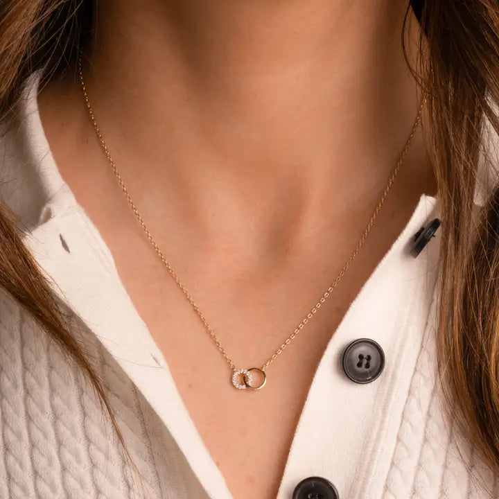Circle Gold Necklace