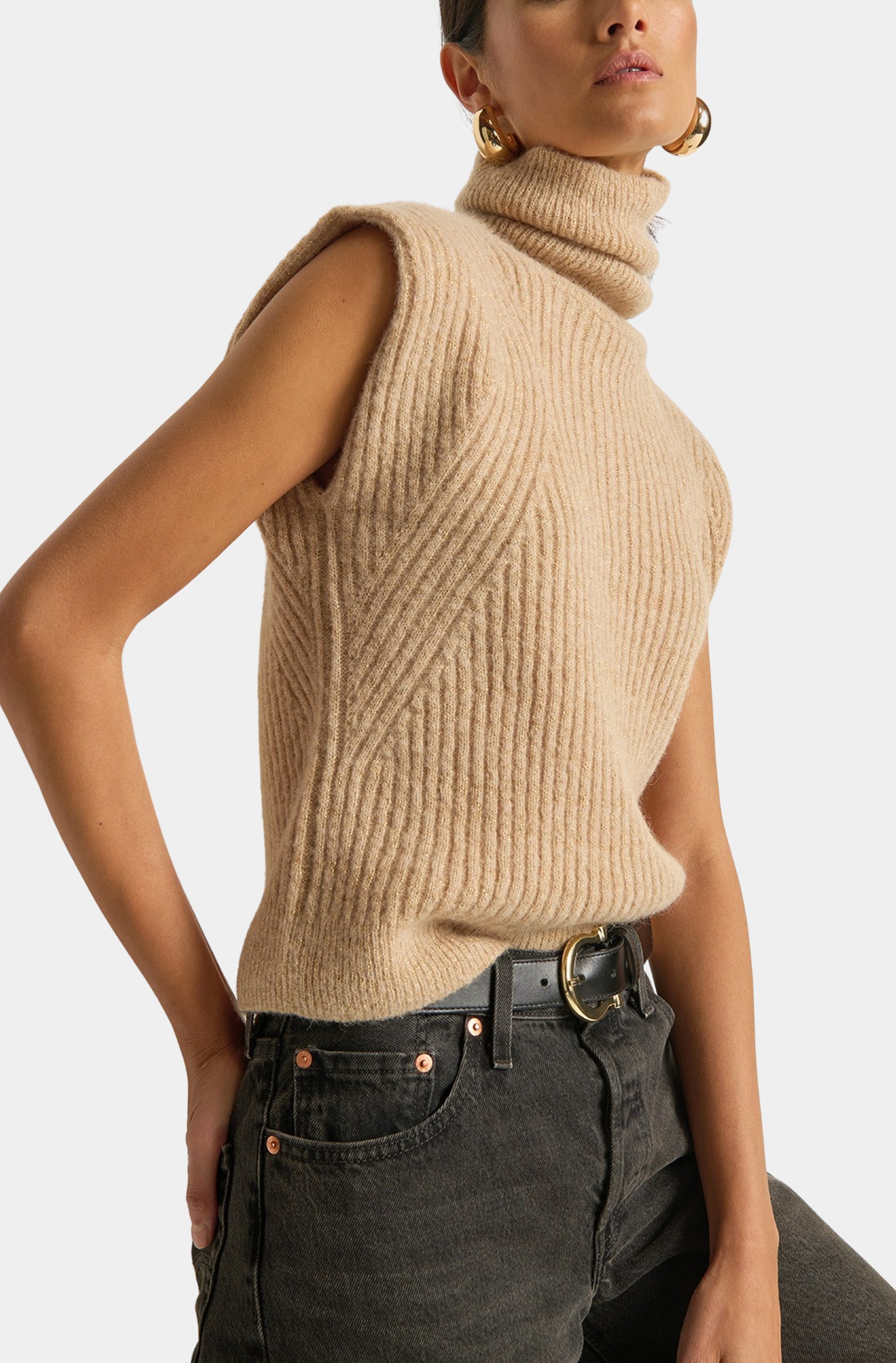 Isha Turtleneck Tank