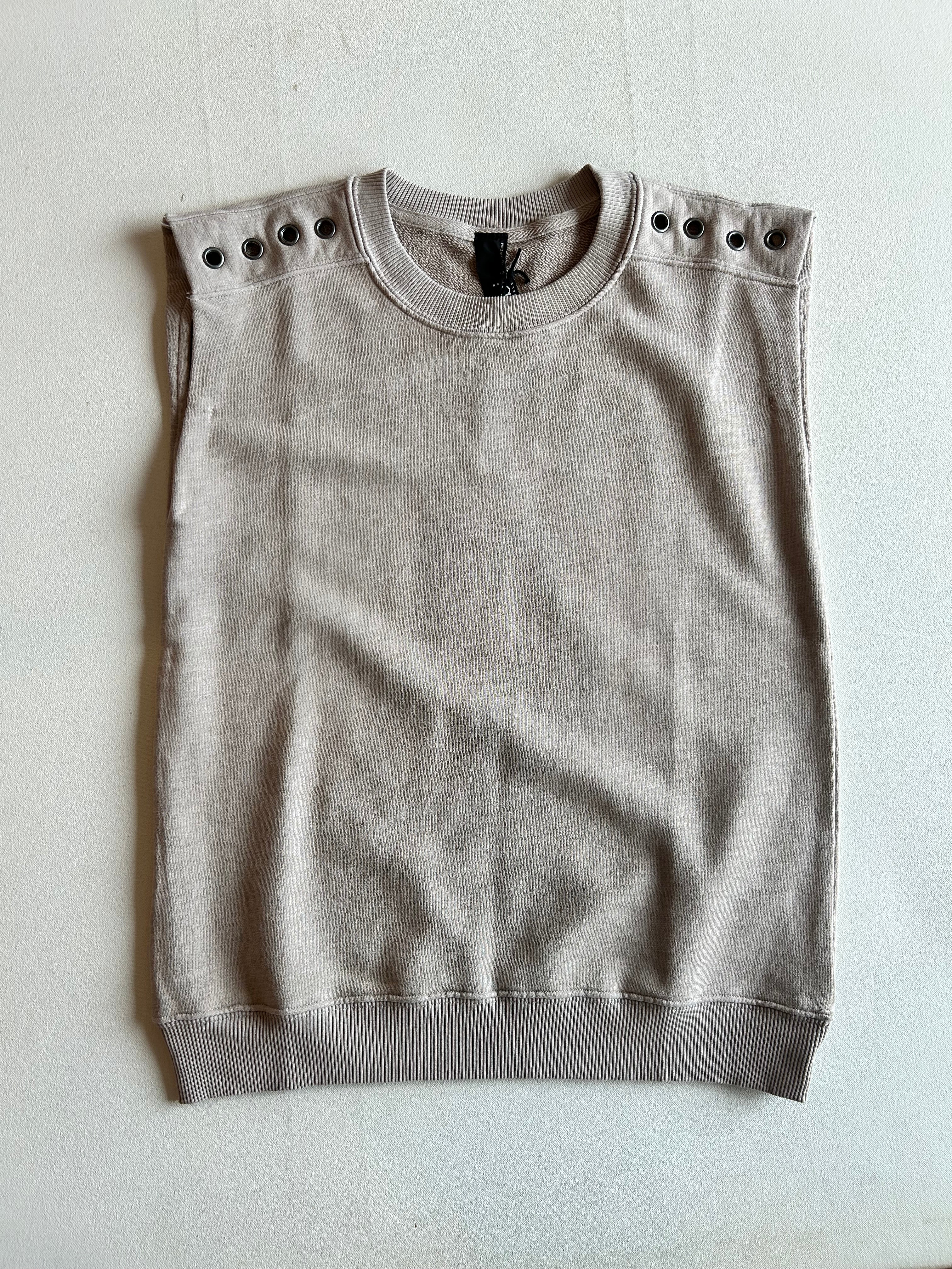 Eyelet Muscle Tee
