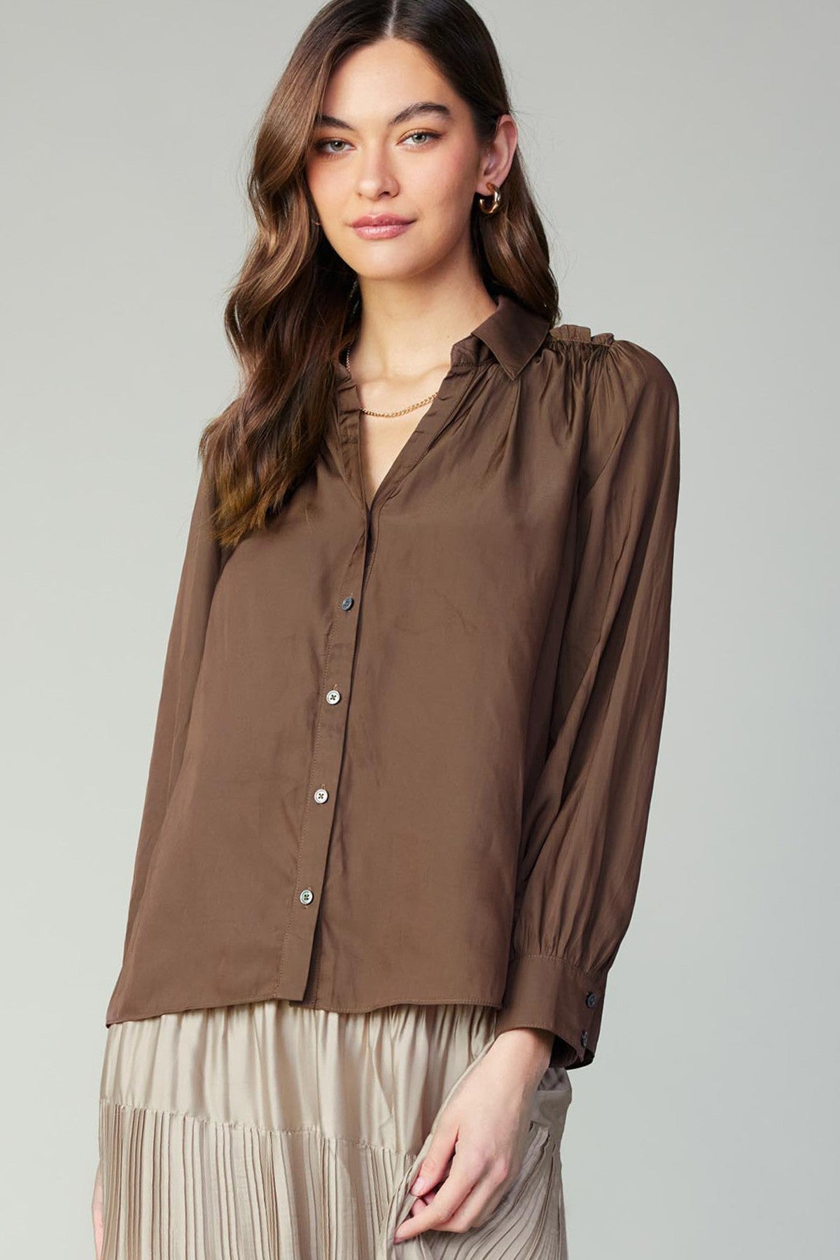 Jamie Button Down Blouse