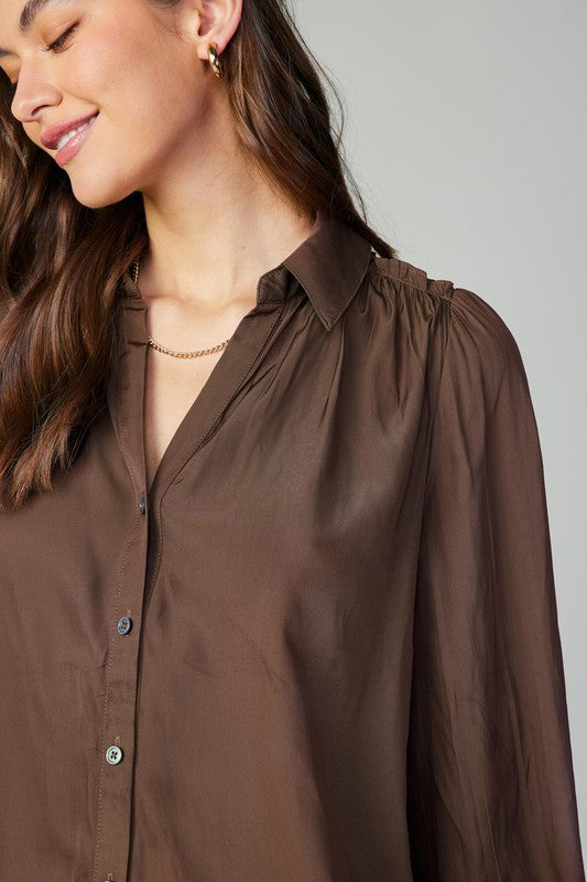 Jamie Button Down Blouse