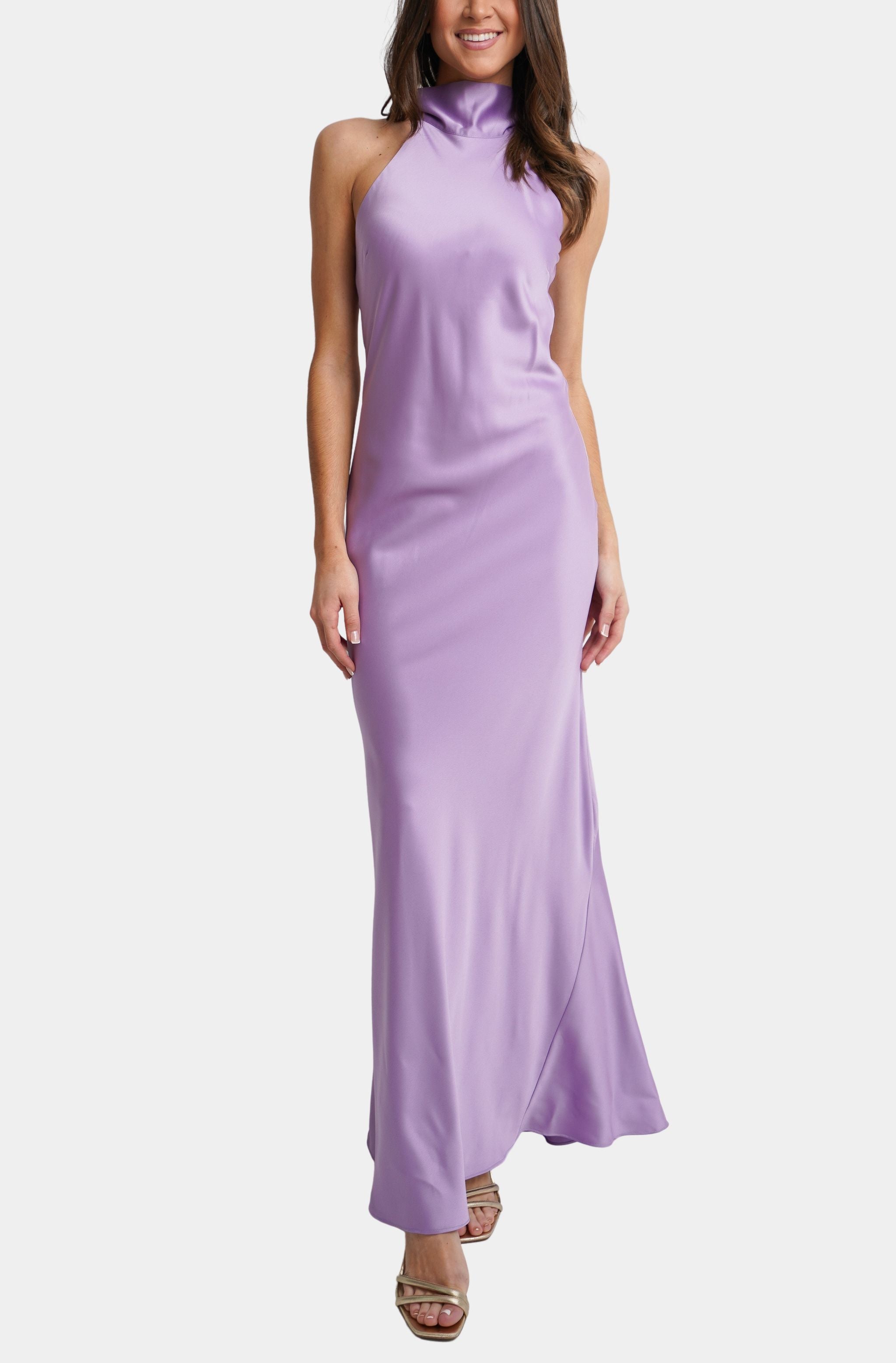 coco purple dress Coco Purple Strapless Maxi Dress - US 14