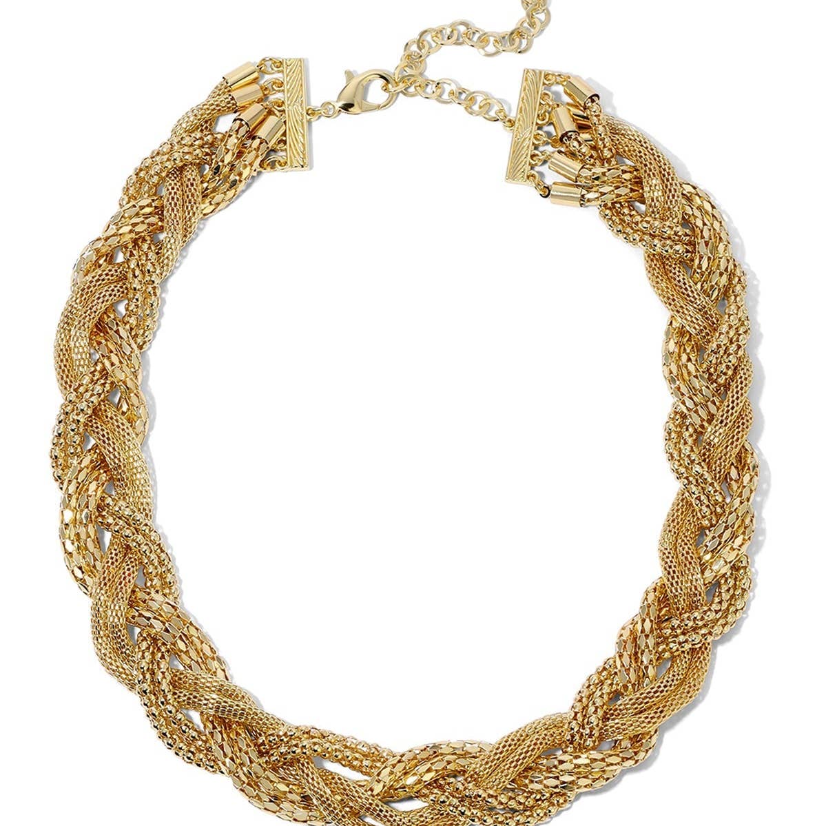Alba Link Knot Collar Necklace