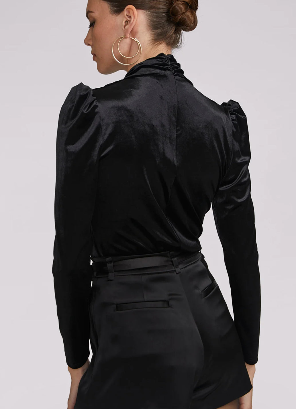 Rebecca Velour Top