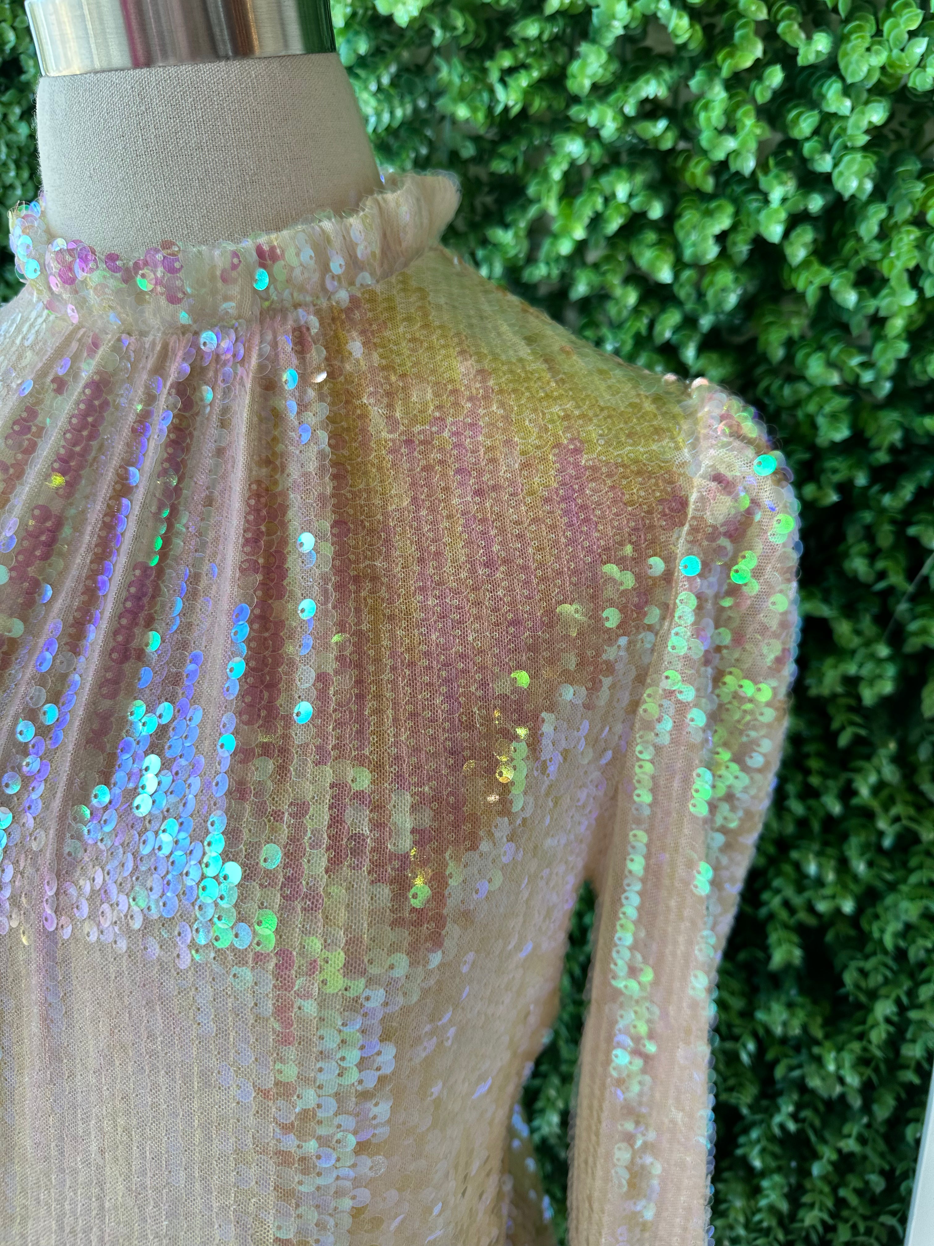 Opal Sequin Top