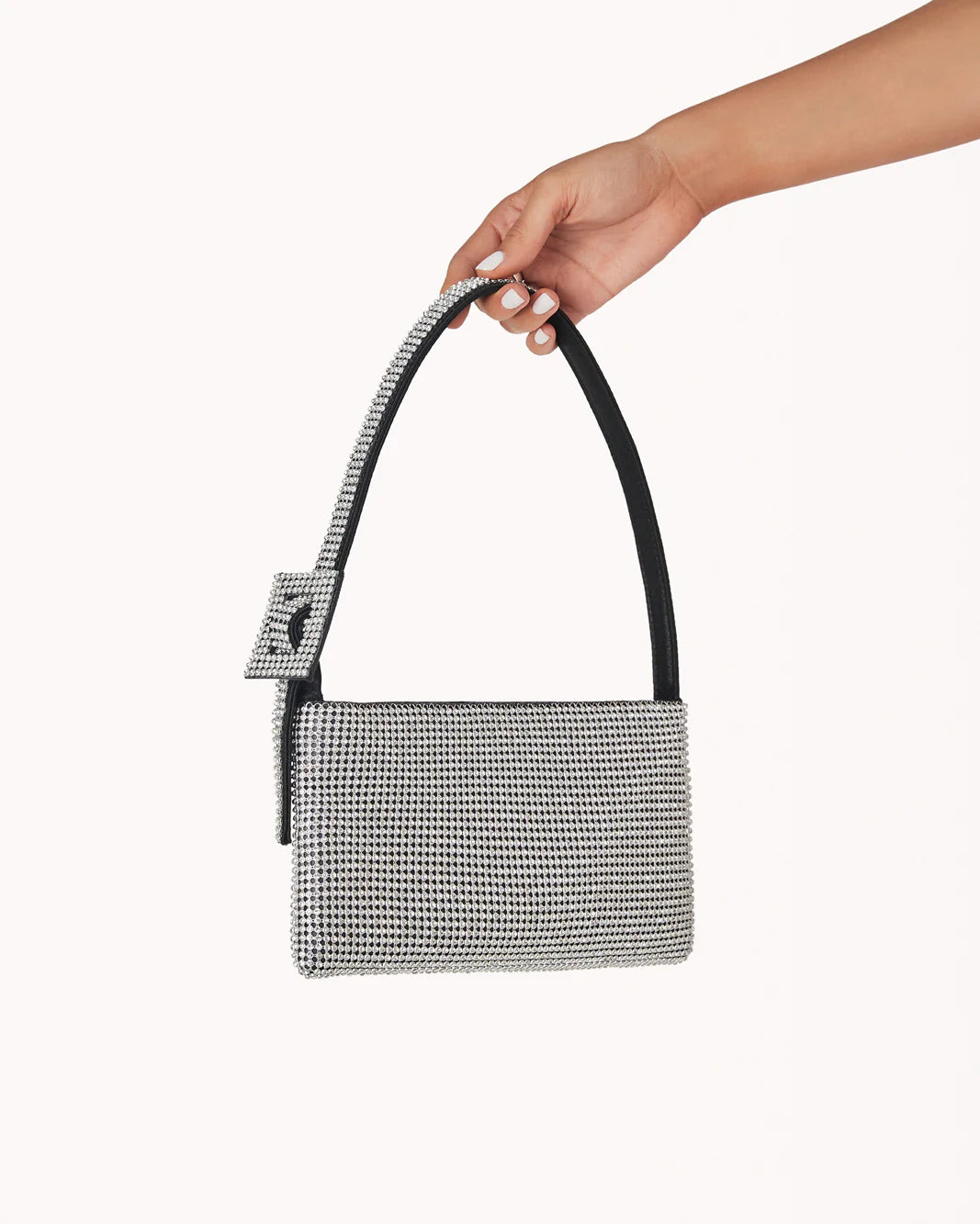 Kiz Shoulder Bag in Silver