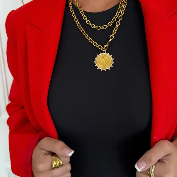 XL Coin Necklace