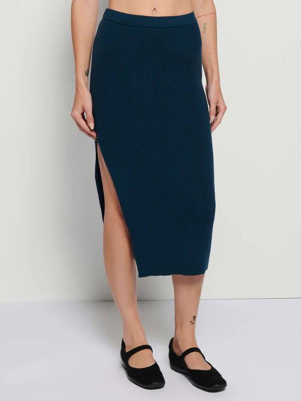 Zion Maxi Skirt in Azure