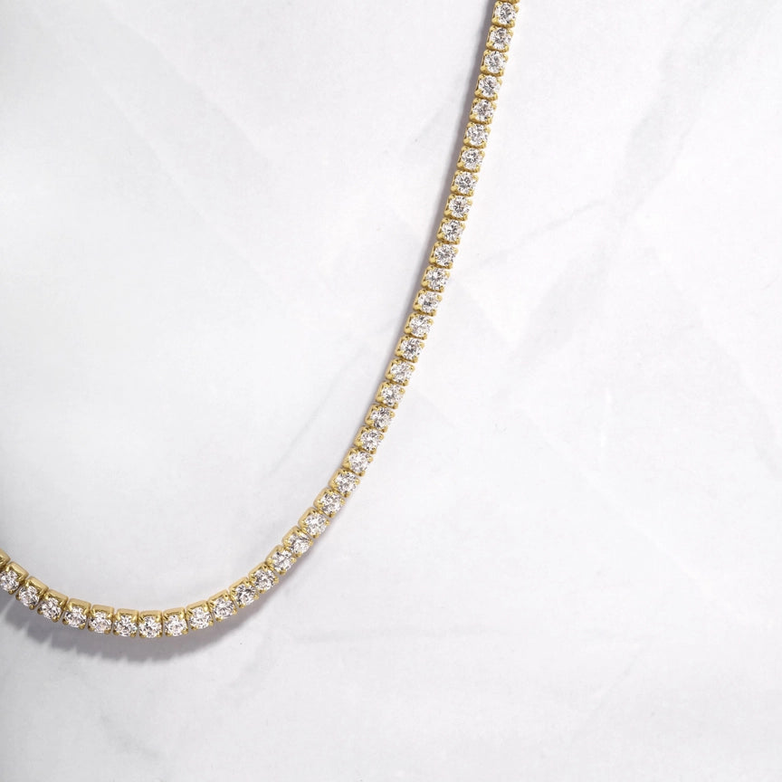 Dainty Tennis Necklace