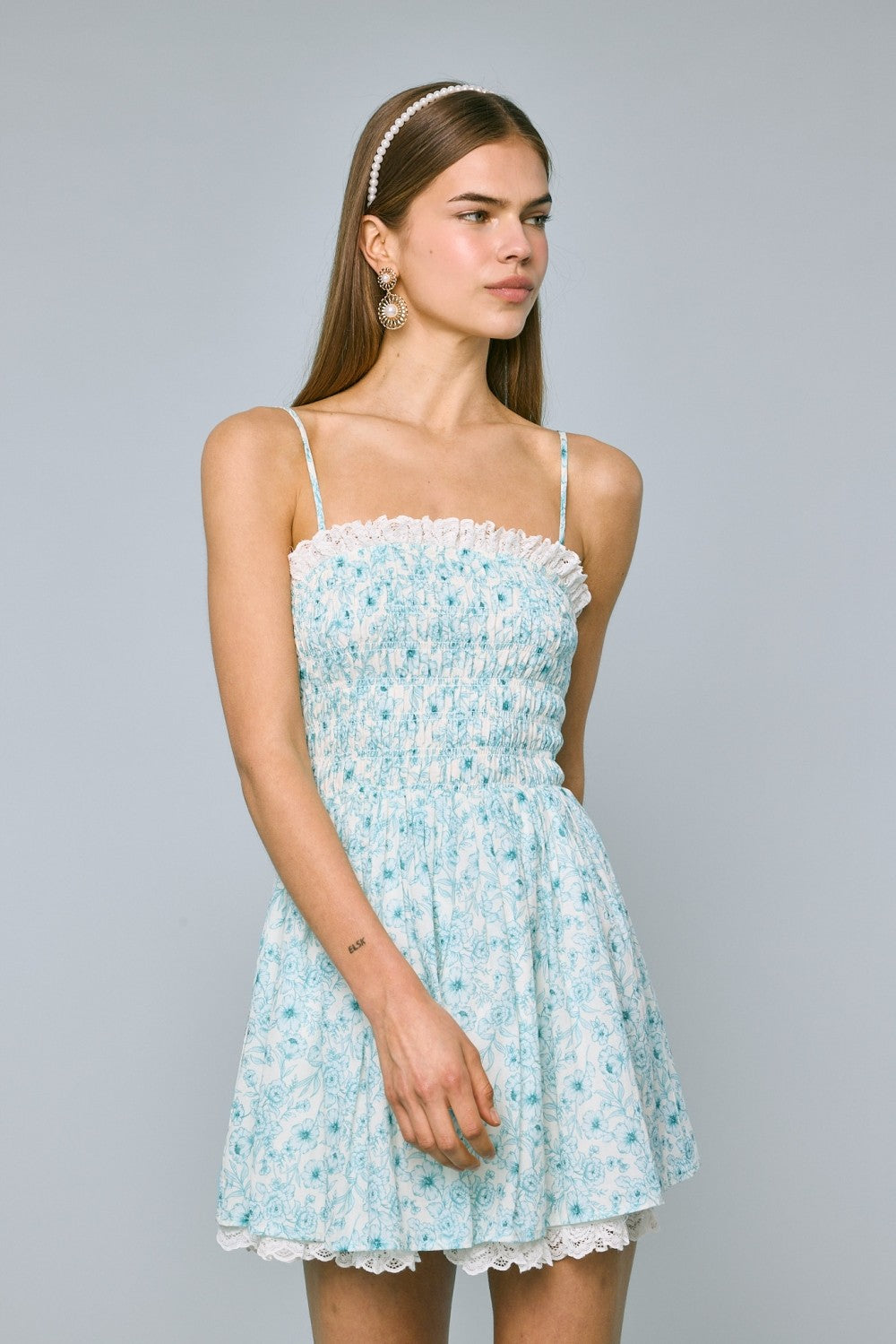 Morning Glory Mini Dress