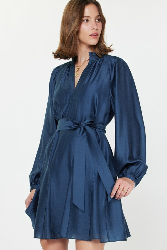 Justine Long Sleeve Mini Dress