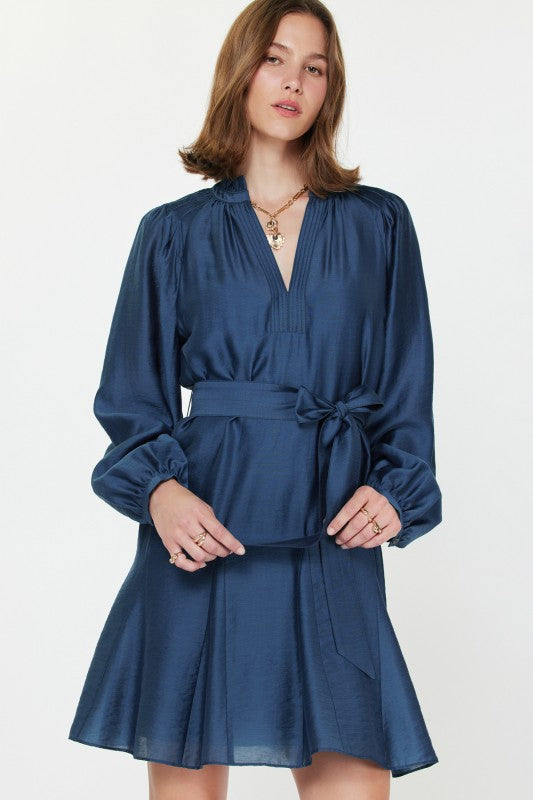 Justine Long Sleeve Mini Dress