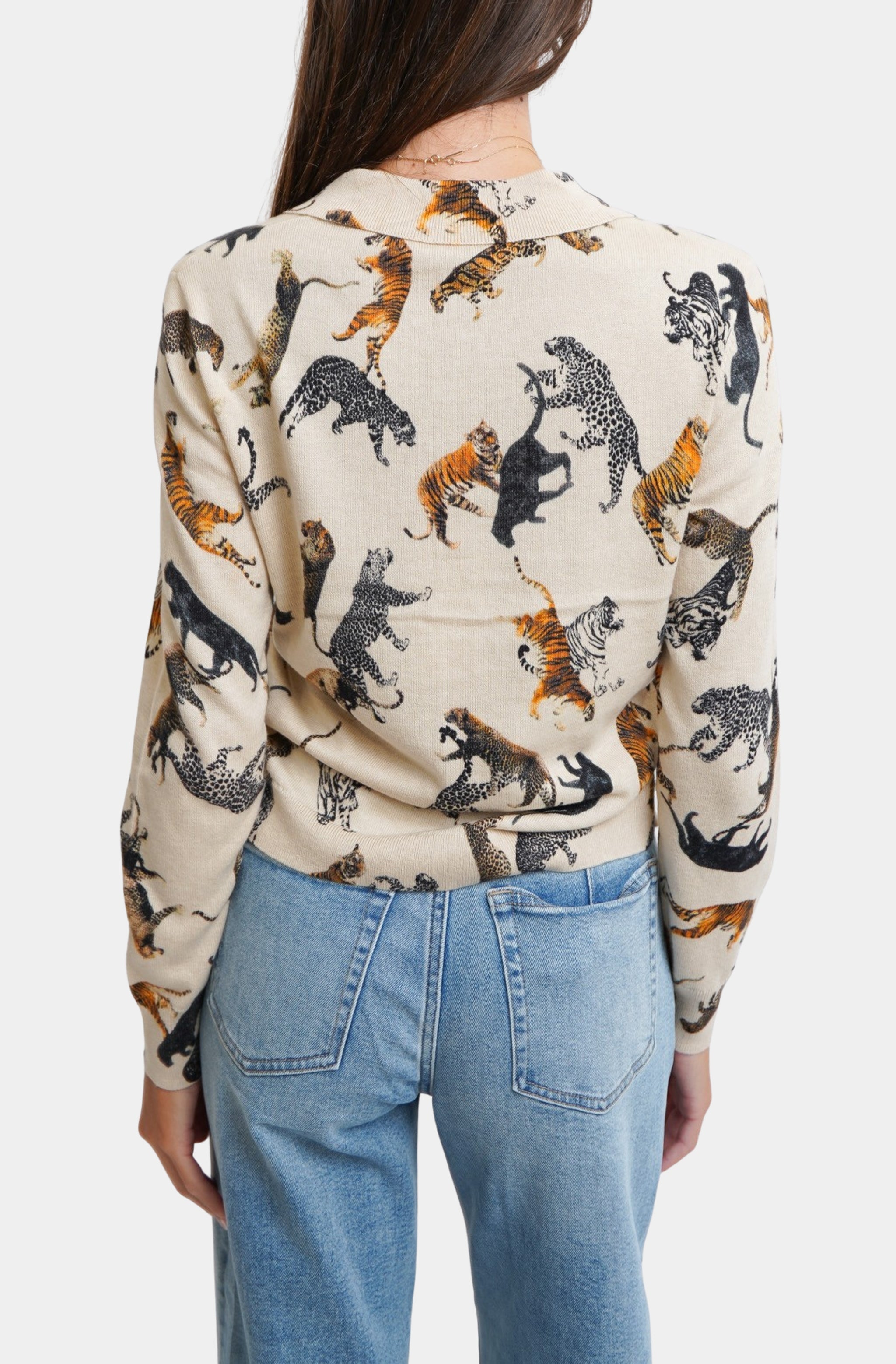 Tiger Sweater Polo