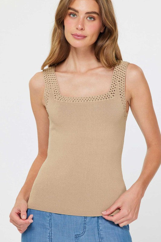 Tara Sweater Tank Top