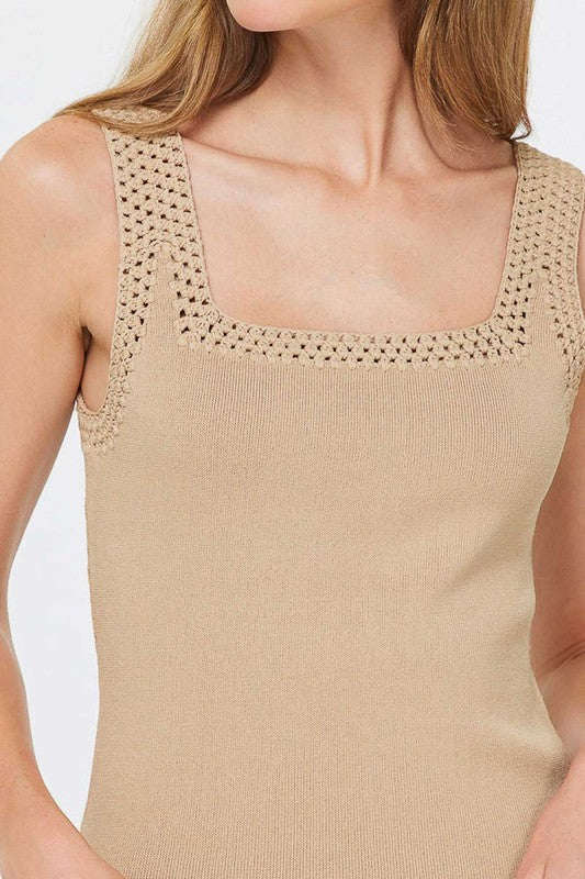 Tara Sweater Tank Top