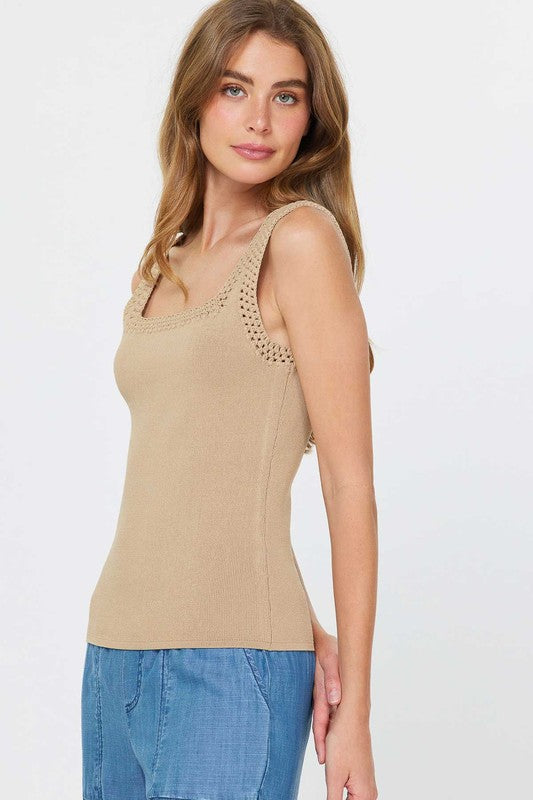 Tara Sweater Tank Top