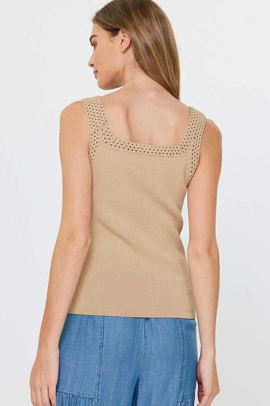 Tara Sweater Tank Top