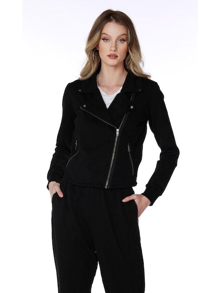 Moto Jacket in Black