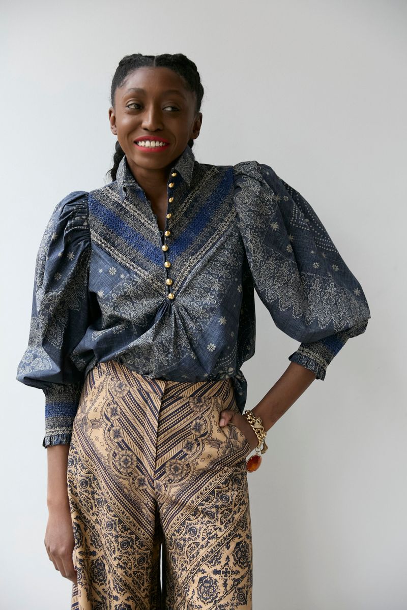 Smocked Shirt