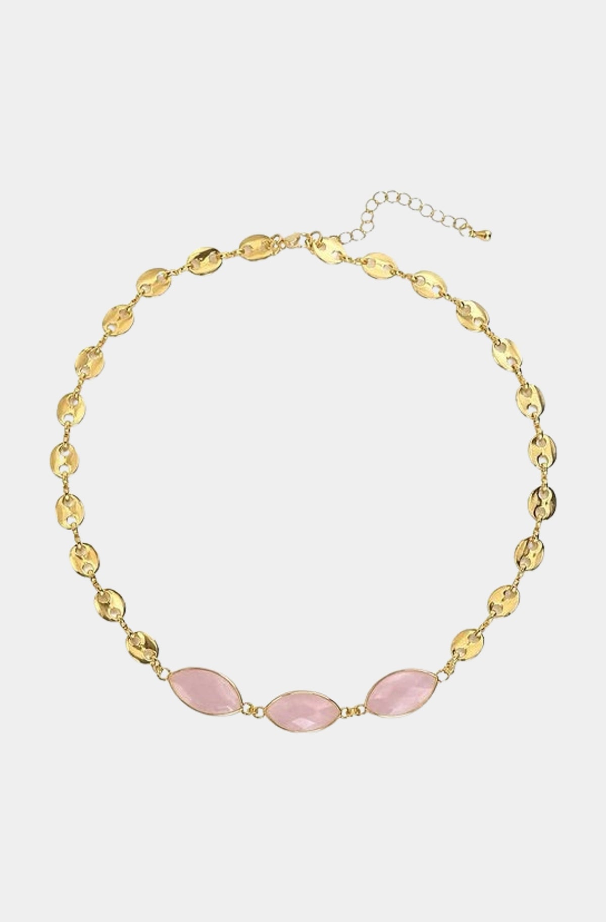 Diamond Stone Necklace