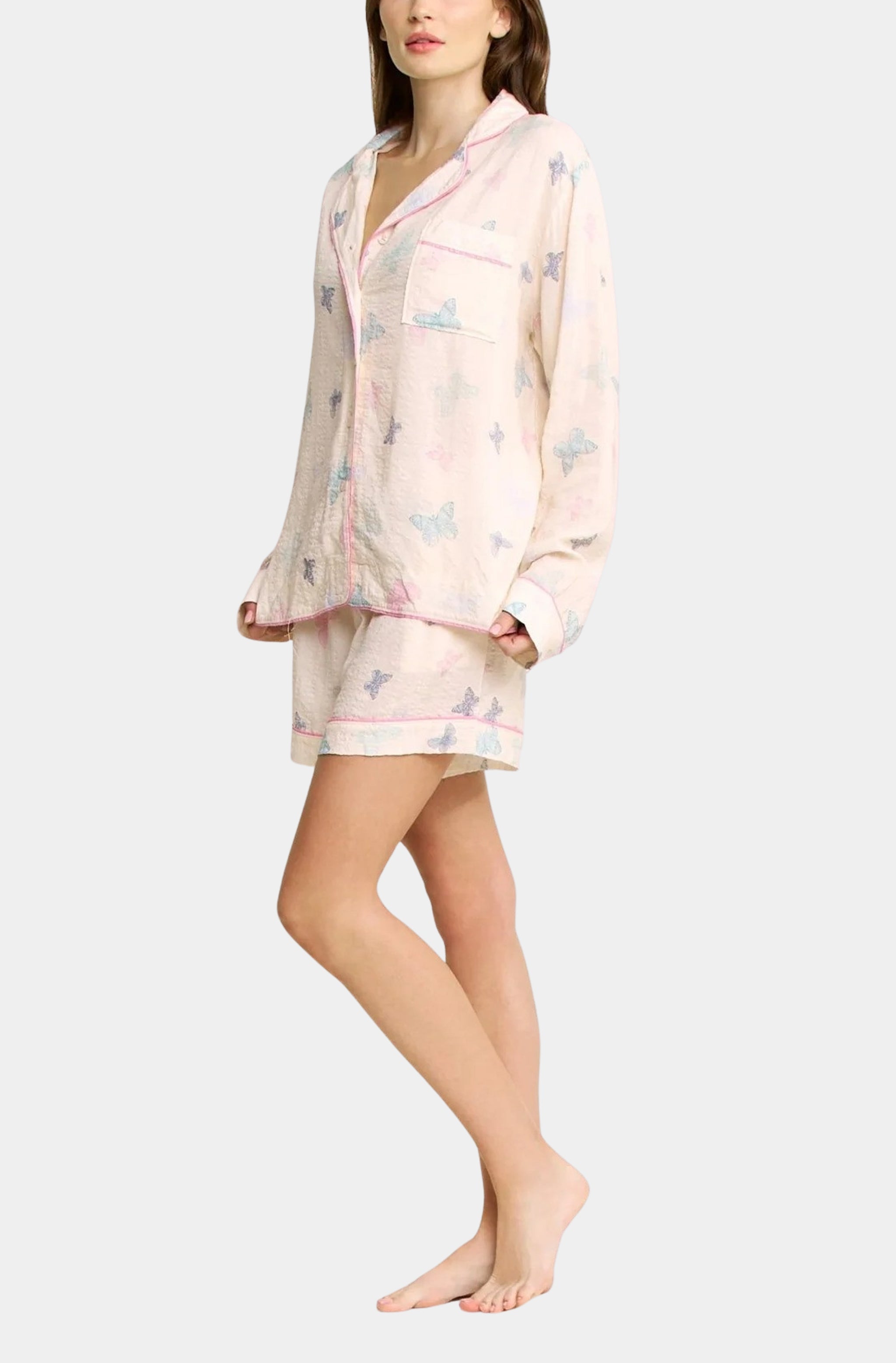 Good Life Long Sleeve Shortie PJ Set