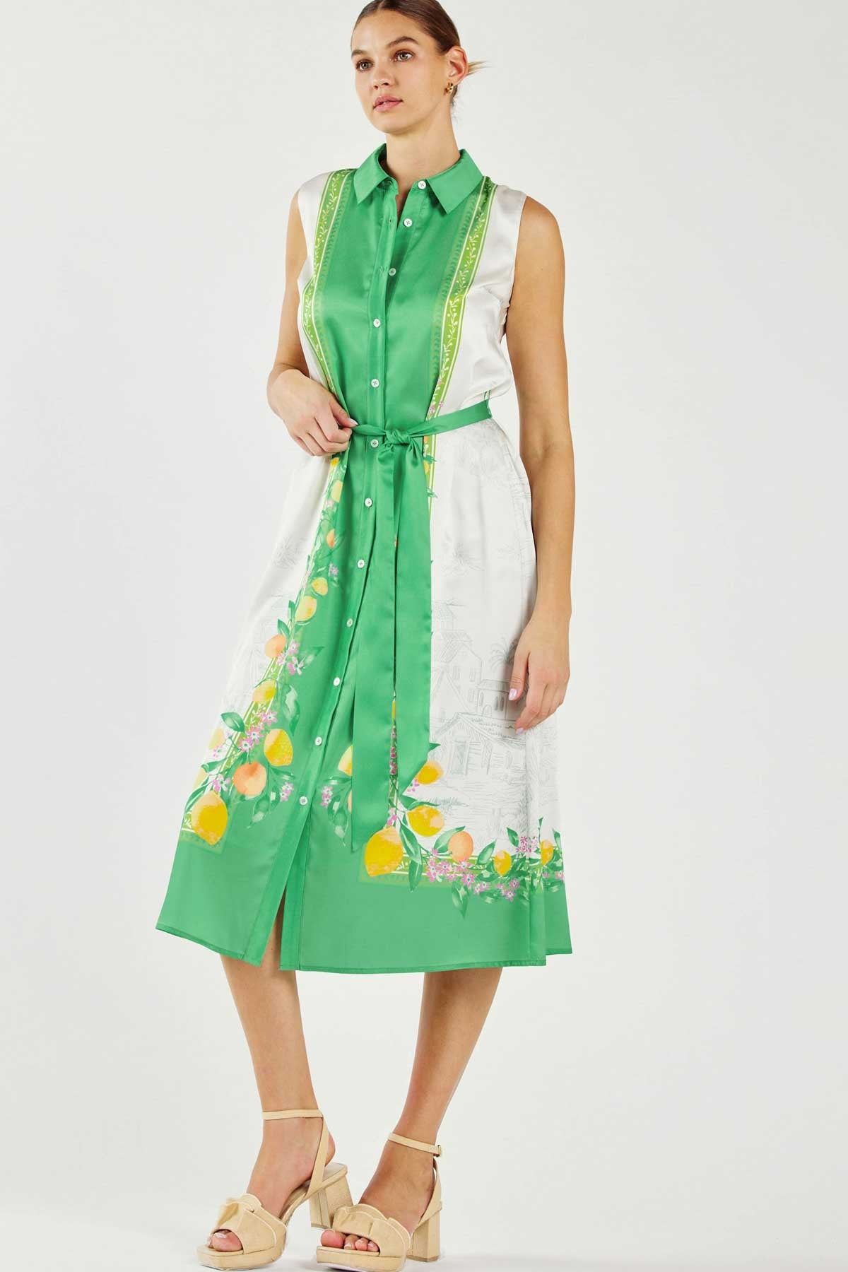 Lemon Garden Dress