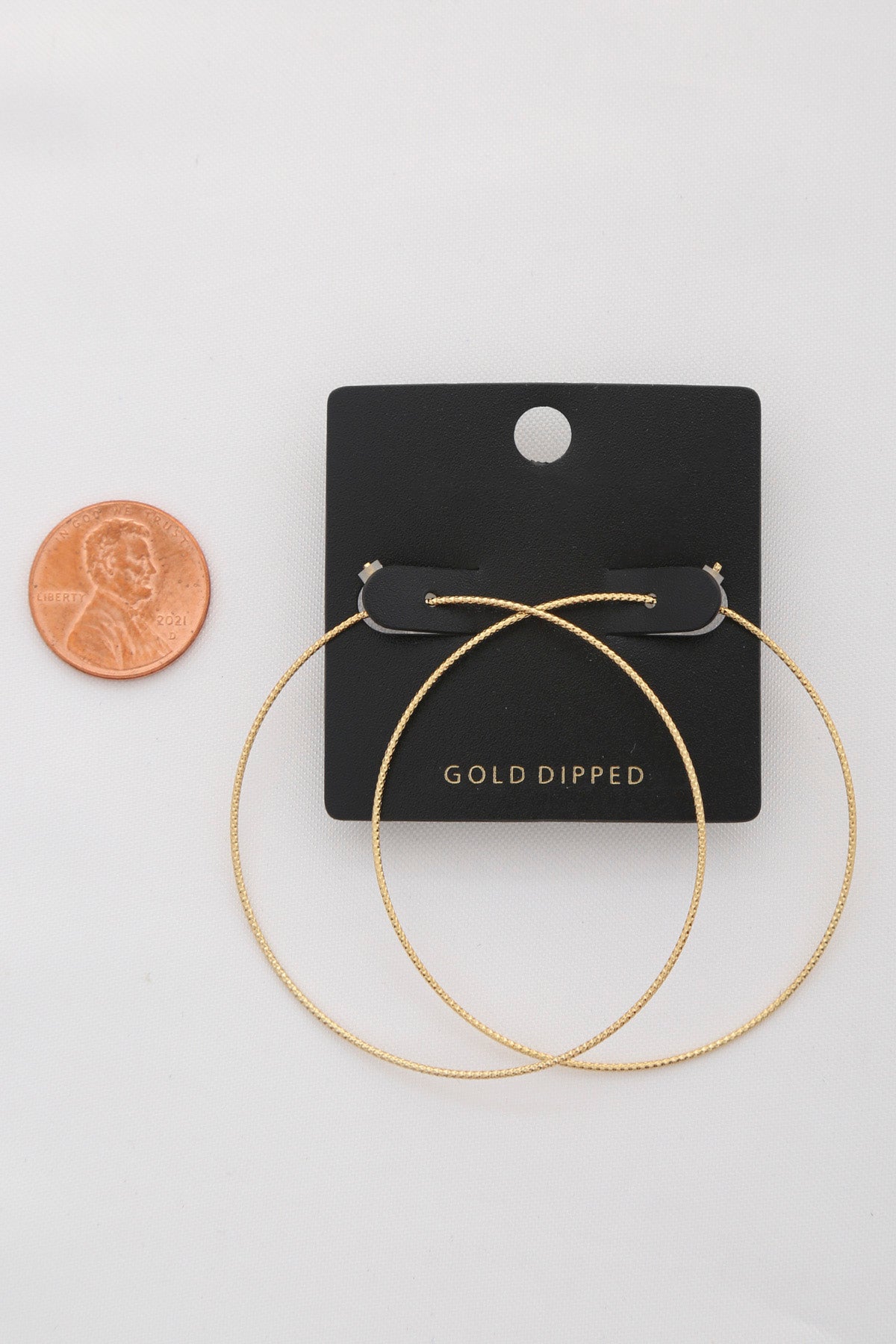 Thin Gold Hoop