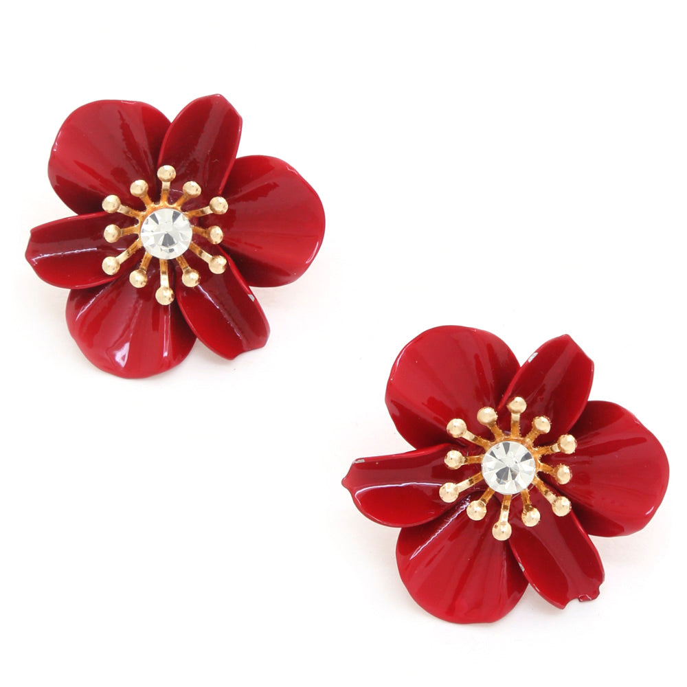 Full Flower Earrings