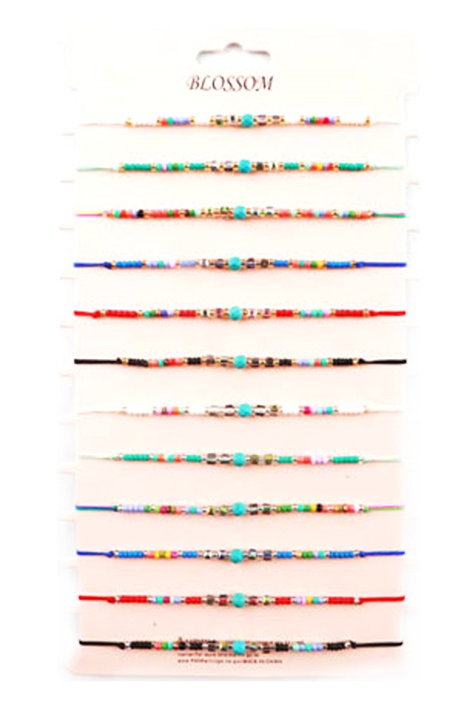 Colorful Beads Bracelet Set