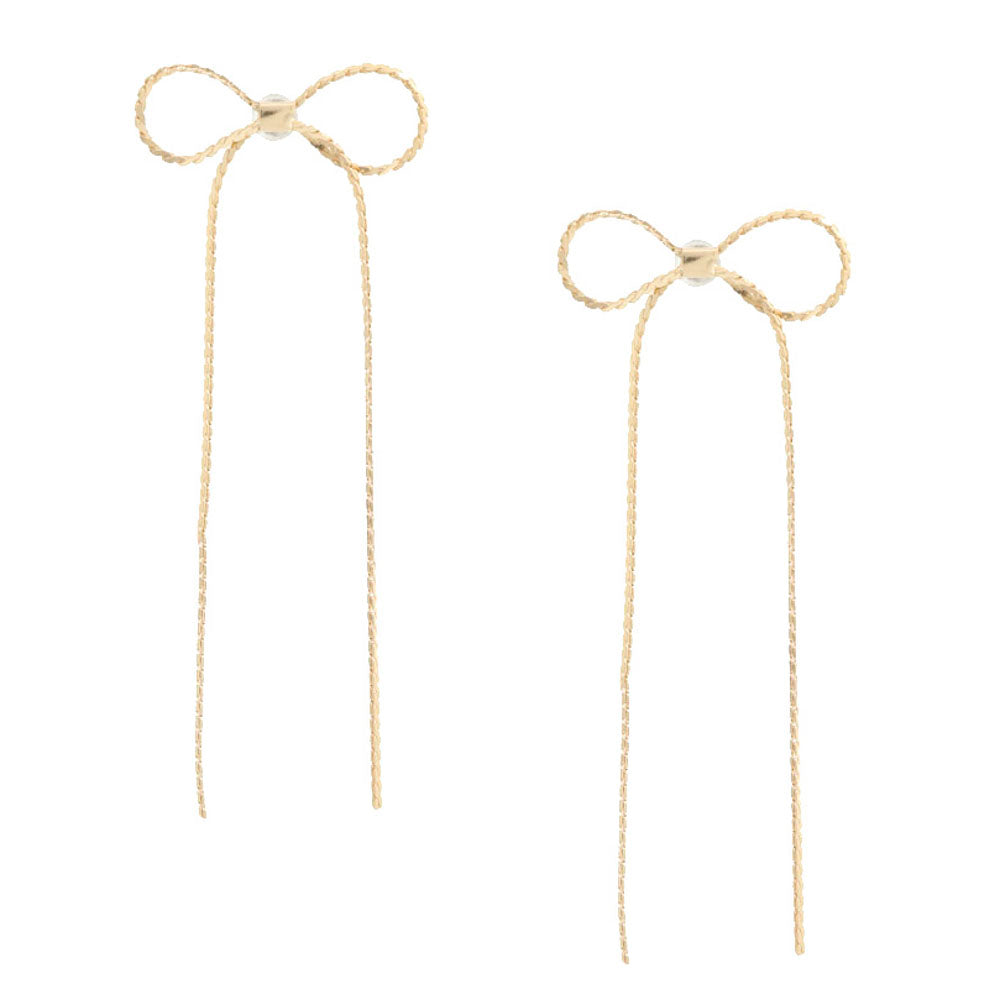 Rope Bow Earring