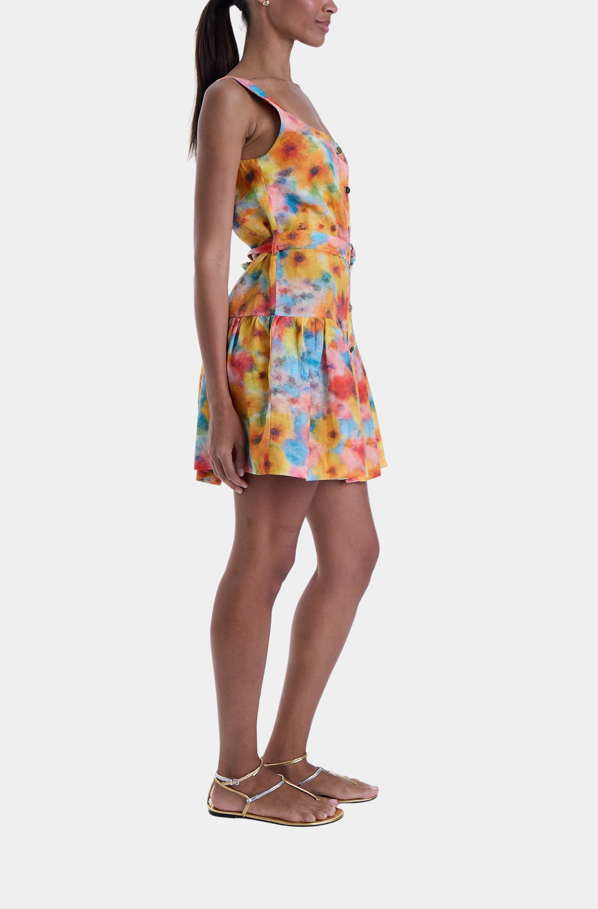 June Print Mini Dress