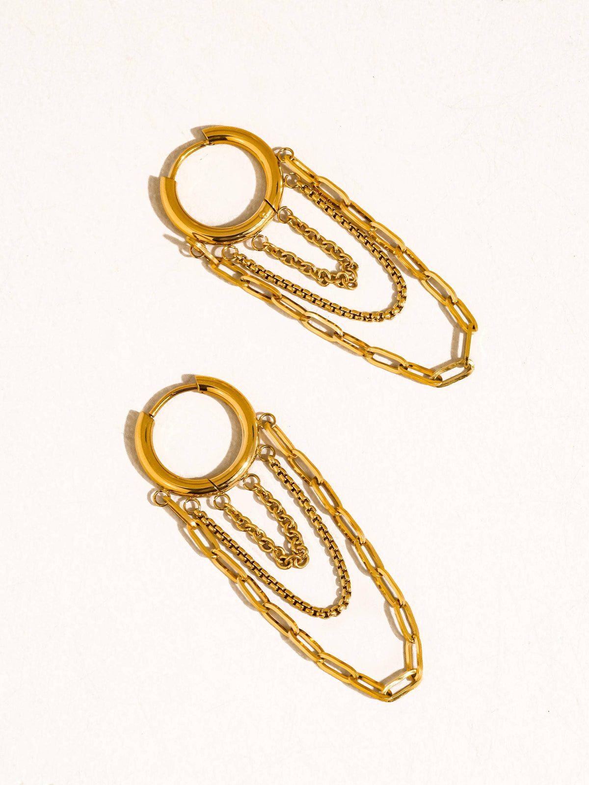 Vianne Chain Drop Earrings