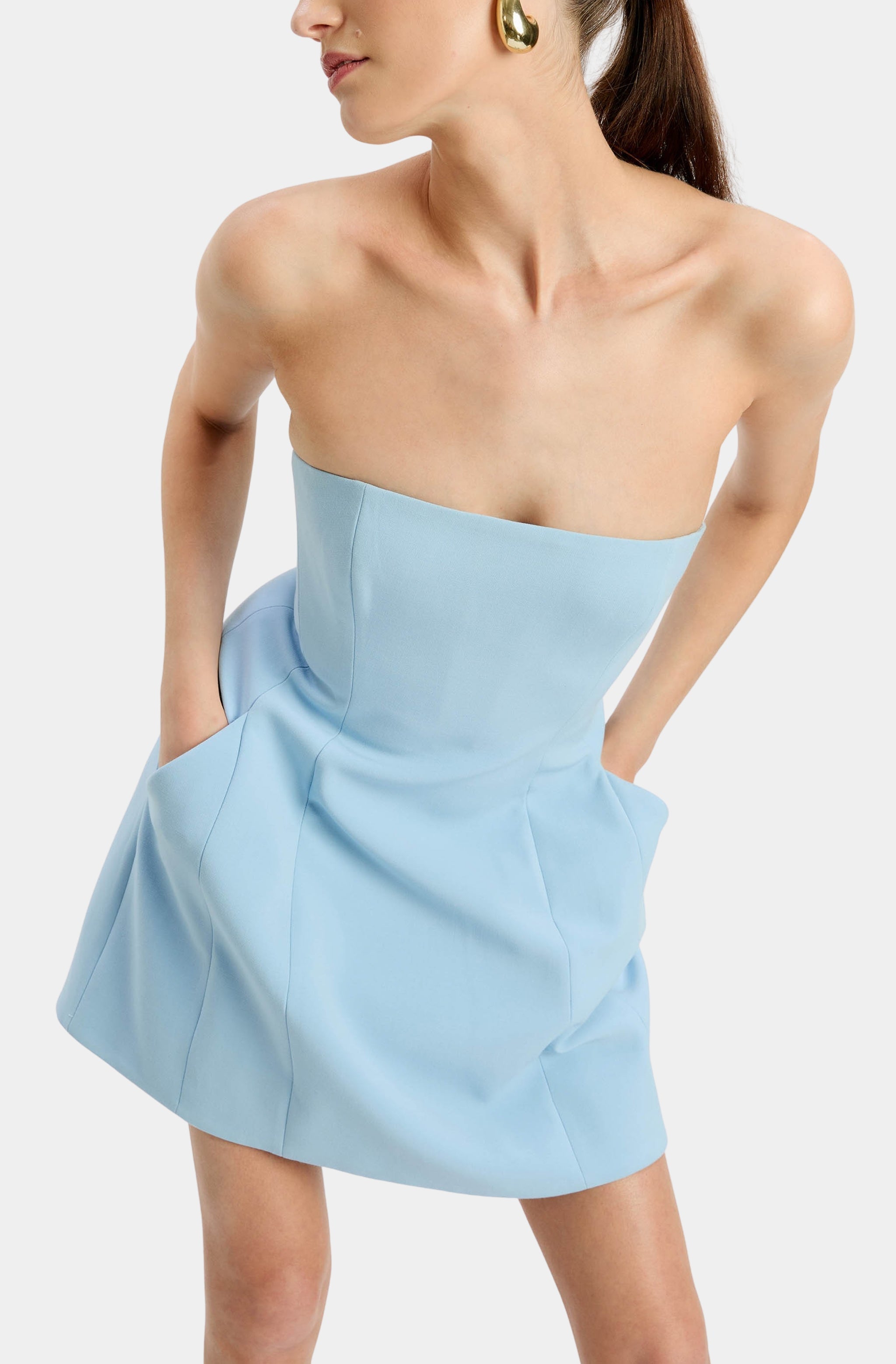 Karoline Hourglass Mini Dress Hemline Metairie Karoline Hourglass Mini Dress Hemline Metairie