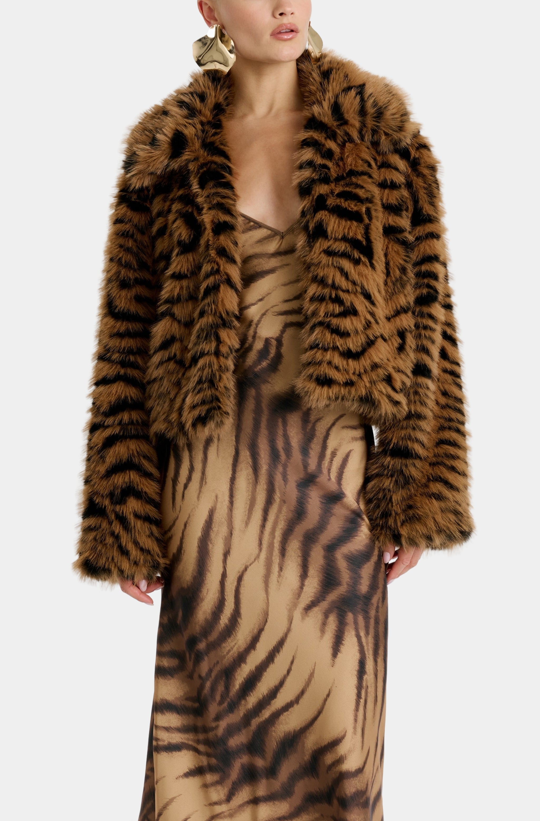 Colette Faux Fur Jacket