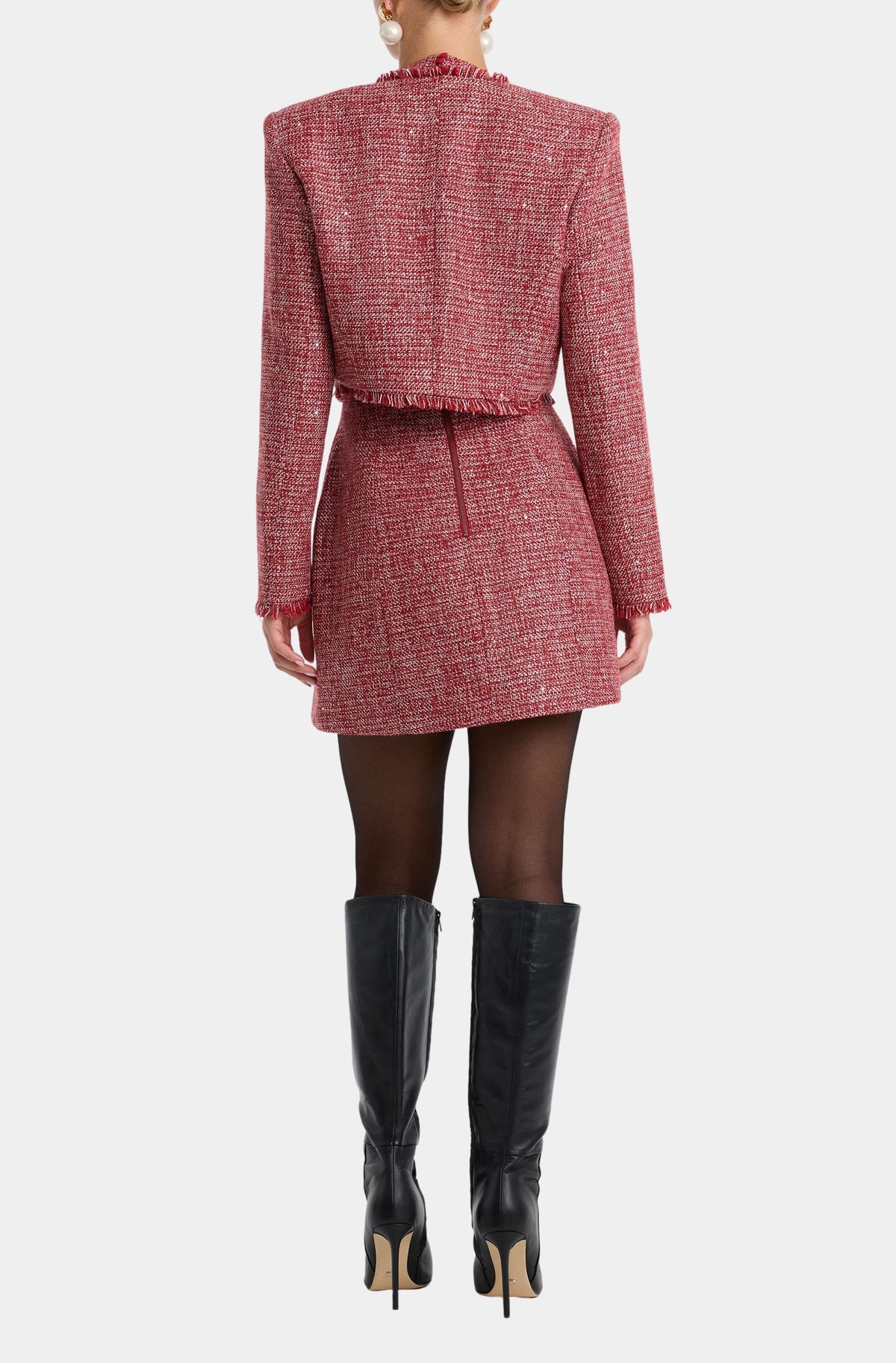 Nevelle Boucle Cropped Jacket