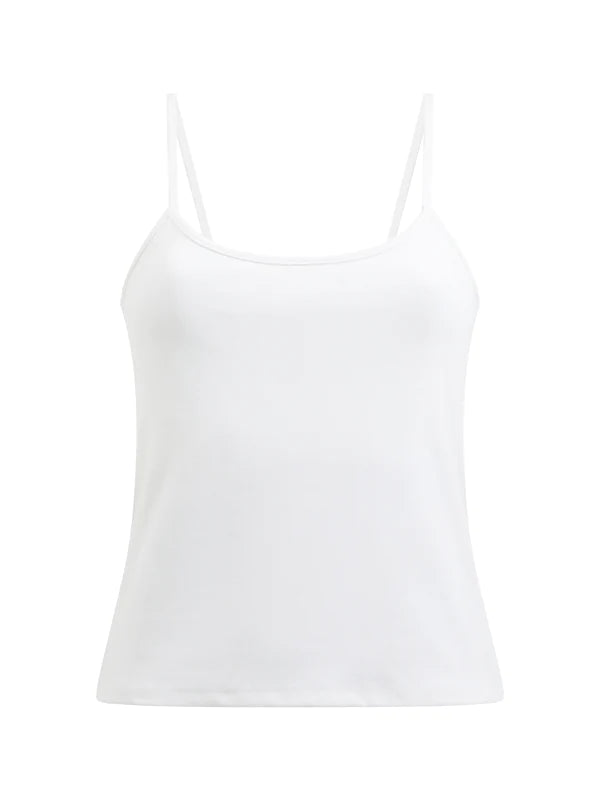 Roy Viscose Cami Top in White