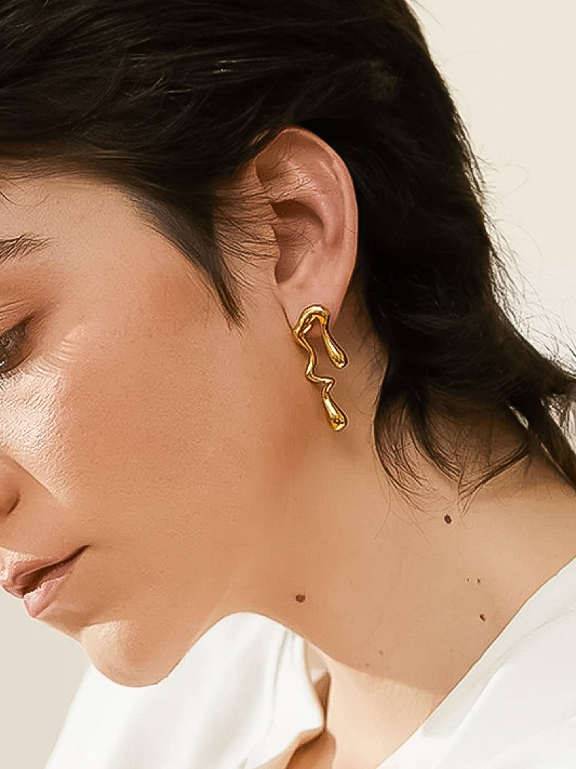Roma Melted Earring