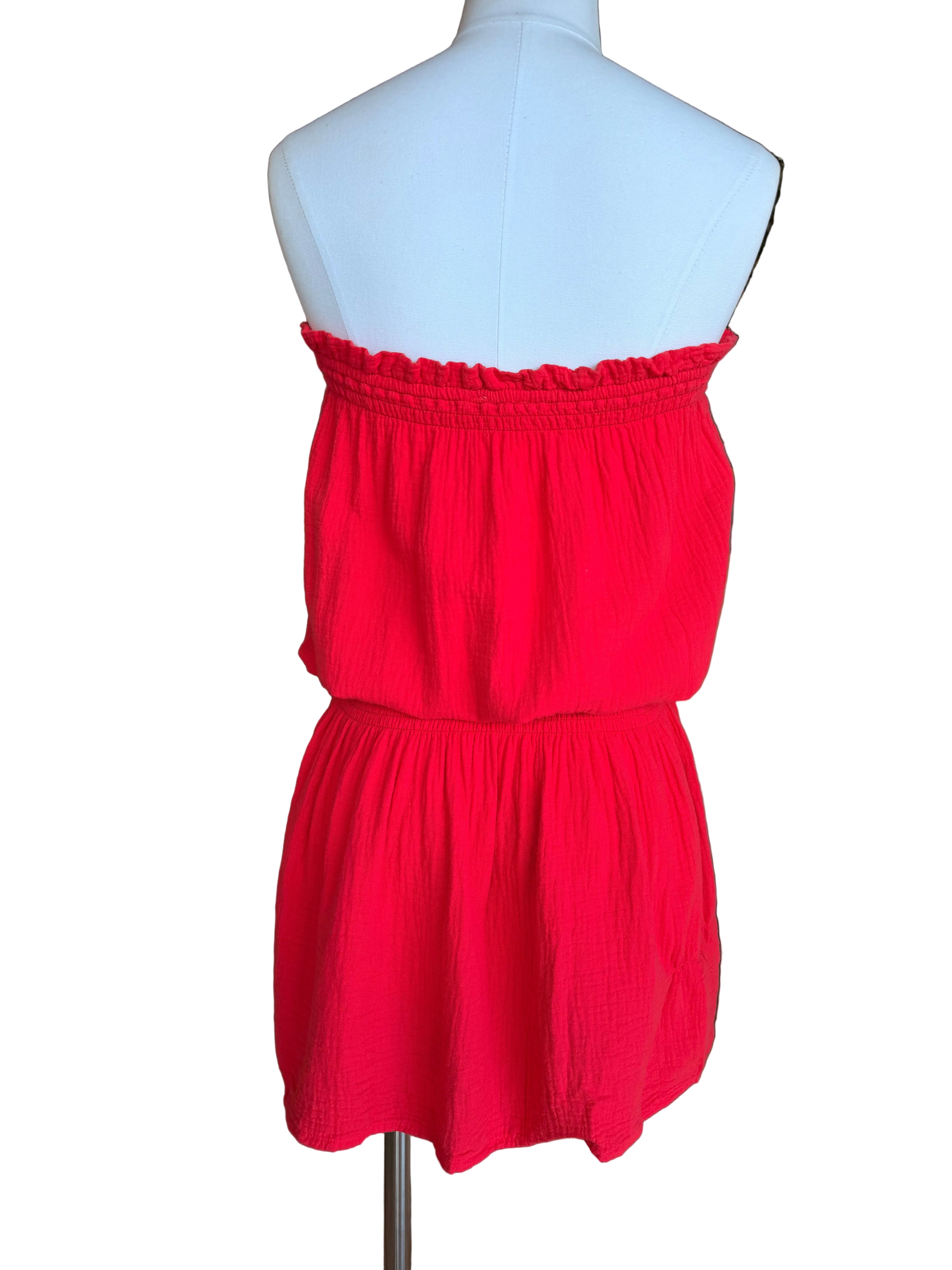 Smocked Tube Dress