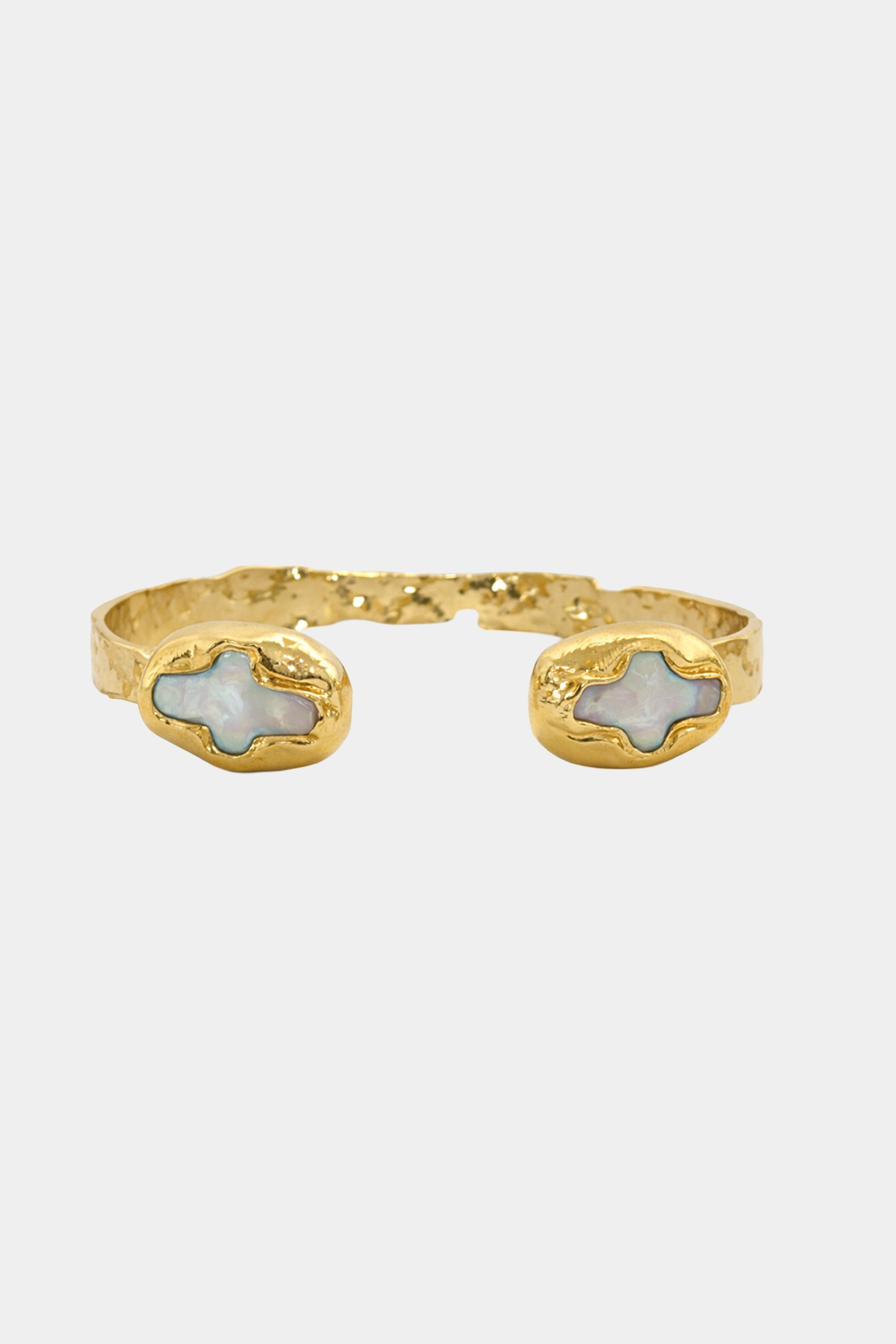Misty Cuff — Mother of Pearl Cross